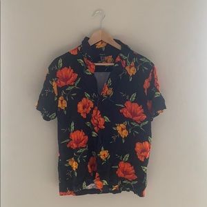 Men’s Floral Poppy Shirt